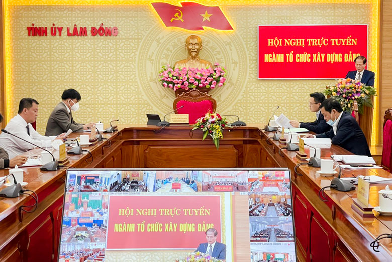Ngành Tổ chức xây dựng Đảng nỗ lực cán đích 2021