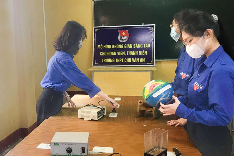 Điểm sáng hoạt động phong trào Đoàn ở Trường THPT Chu Văn An