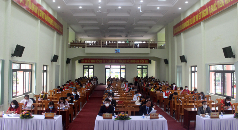 Tổ chức thành công Đại hội đại biểu Hội Chữ thập đỏ huyện Đức Trọng lần thứ XI