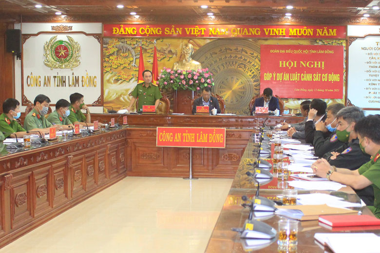 Sự cần thiết phải ban hành Luật Cảnh sát cơ động