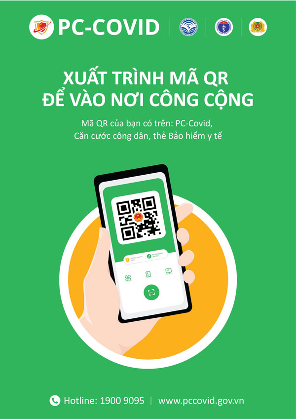 Tiện ích từ ứng dụng PC-COVID, khai báo y tế ''một chạm''