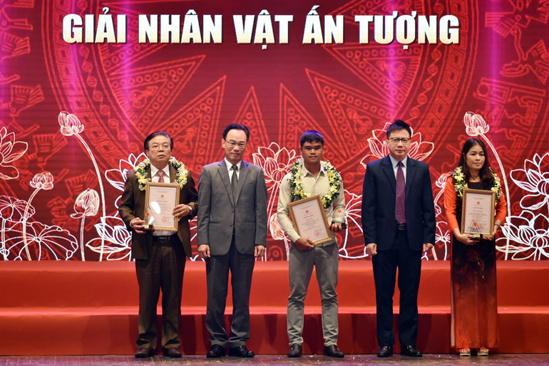 Các nhân vật điển hình được phản ánh trong các tác phẩm đoạt giải