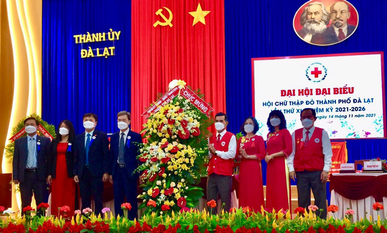 Đại hội đại biểu Hội Chữ thập đỏ TP Đà Lạt lần thứ XI thành công tốt đẹp