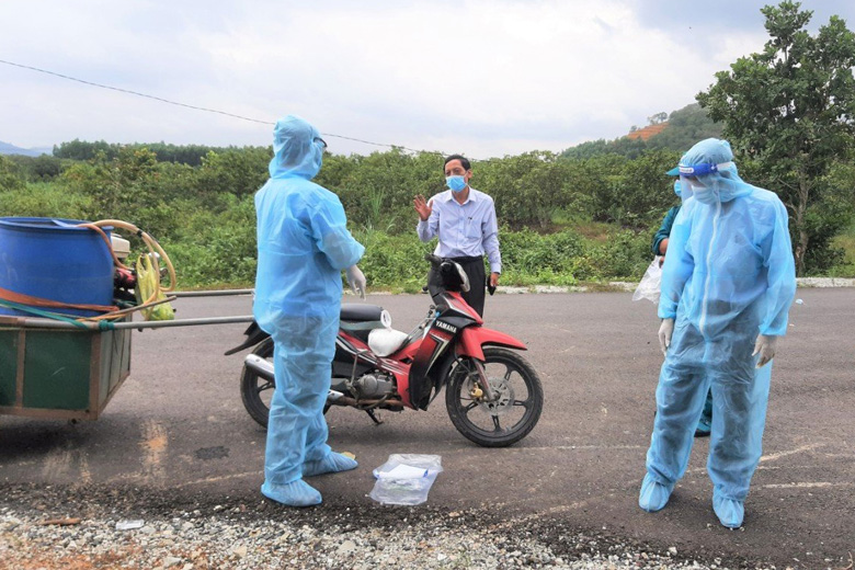 Đạ Huoai: Xã Đạ Oai trở thành vùng đỏ, khẩn trương nâng cấp độ phòng chống dịch