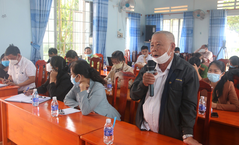 Cử tri thị Gia Hiệp kiến nghị đại biểu Quốc hội về những vấn đề bức thiết