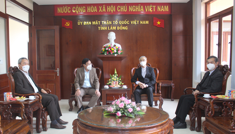 Các tổ chức, tôn giáo chúc mừng 91 năm ngày truyền thống Mặt trận
