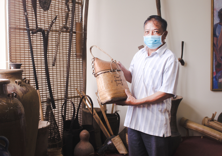 Không gian trưng bày di sản văn hóa K'Ho ở Di Linh