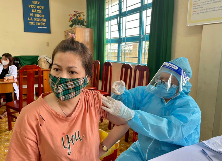 98,88% người từ 18 tuổi trở lên đã tiêm 1 mũi vắc xin phòng Covid-19