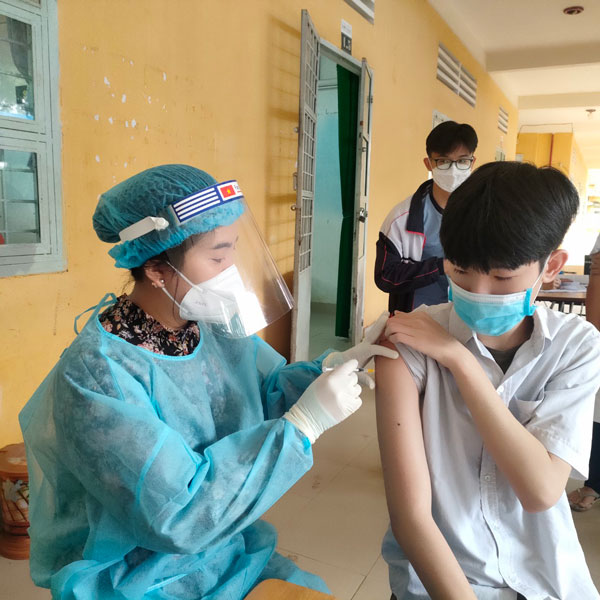 Đức Trọng: Gần 6.200 học sinh tiêm vắc xin ngừa Covid-19 đợt 24