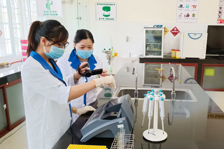 Hướng dẫn thực hành qua giáo cụ trực quan