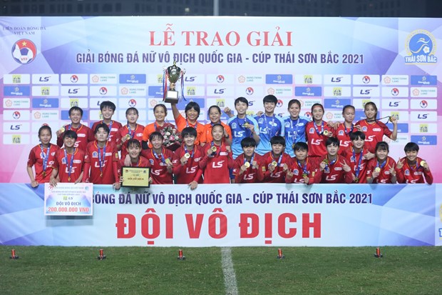 CLB TP.HCM vô địch bóng đá nữ quốc gia 2021, thiết lập lịch sử mới