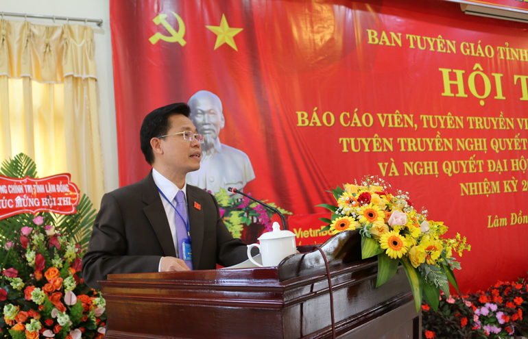 Bế mạc Hội thi báo cáo viên, tuyên truyền viên giỏi cấp tỉnh năm 2021