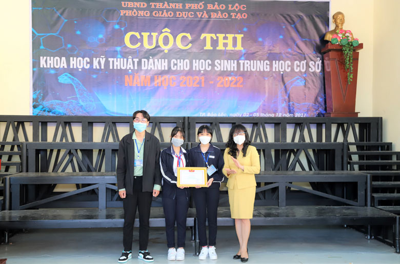 Bảo Lộc: 37 dự án tham gia Cuộc thi Khoa học kỹ thuật dành cho học sinh THCS