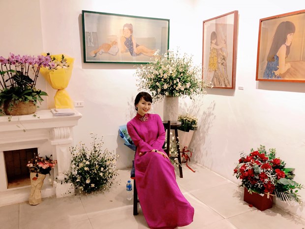 Triển lãm 'Có nhau': Khi những rung cảm thời dịch ngưng đọng trên lụa