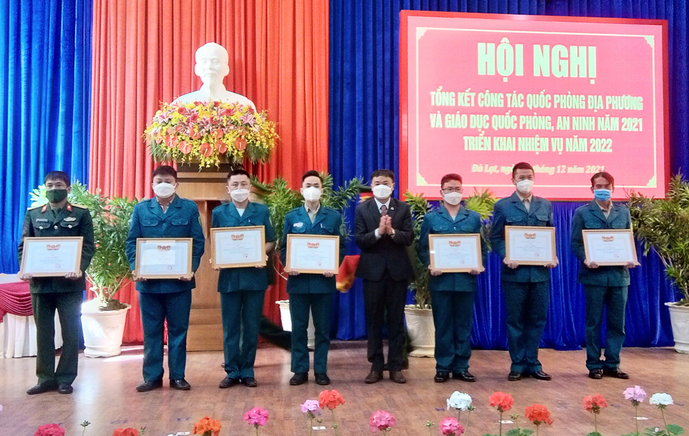 Đà Lạt: Tổng kết công tác quốc phòng địa phương năm 2021
