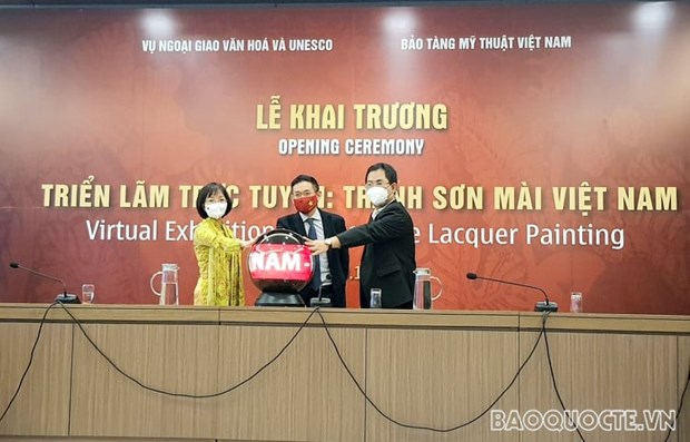 Triển lãm trực tuyến giới thiệu các tuyệt tác tranh sơn mài Việt Nam