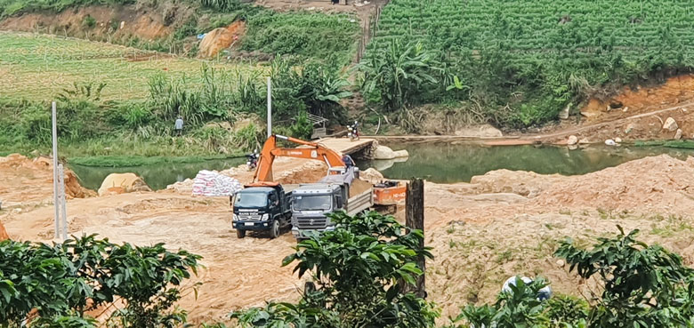 Thanh tra toàn diện hoạt động khai thác cát Công ty Nam Tiến
