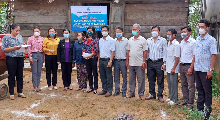 Đạ Tẻh: Khởi công xây dựng mái ấm tình thương