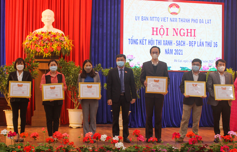 Đà Lạt: Tổng kết Hội thi xanh - sạch - đẹp lần thứ 16