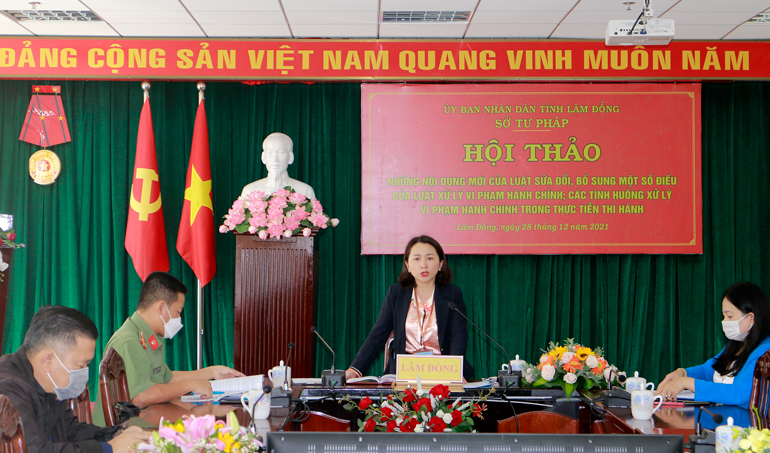 Hội thảo về kỹ năng, nghiệp vụ công tác xử lý vi phạm hành chính