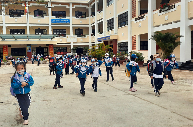 Thực hiện tổ chức dạy học trực tiếp tại Lâm Đồng