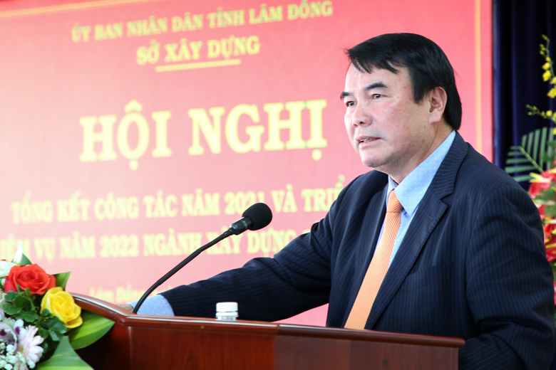Ngành xây dựng tổng kết công tác năm 2021 và triển khai nhiệm vụ năm 2022