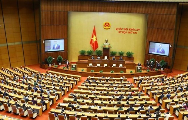 Quang cảnh một phiên họp Quốc hội