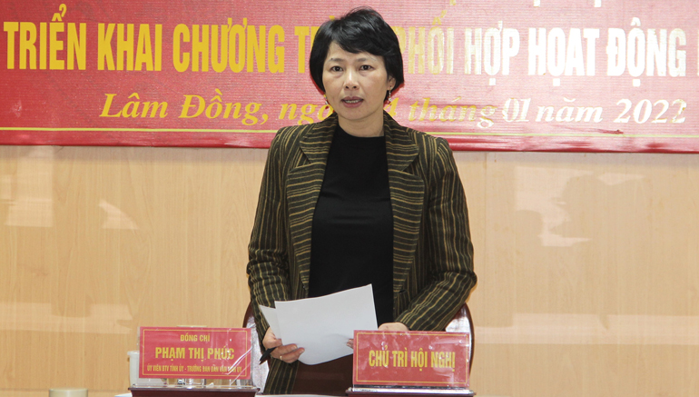 Ban Chỉ đạo 502 tỉnh tổng kết chương trình phối hợp hoạt động năm 2021