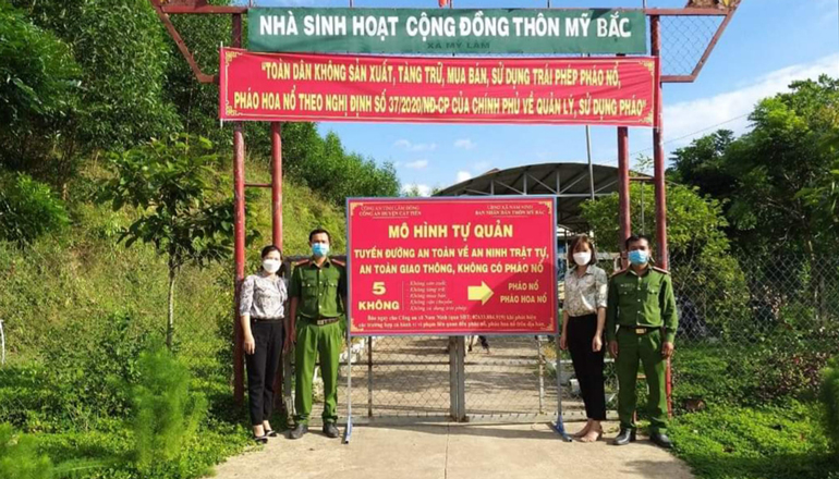 Cát Tiên: Thêm một mô hình ''Tuyến đường ANTT- Không có pháo nổ''
