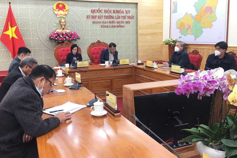 Thảo luận về Chủ trương đầu tư Dự án xây dựng công trình đường bộ cao tốc Bắc - Nam phía Đông giai đoạn 2021-2025