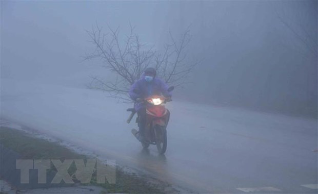 Bắc Bộ trời rét đậm, vùng núi cao có nơi dưới 5 độ C