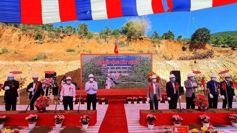Khởi công xây dựng Dự án Hồ chứa nước Đông Thanh