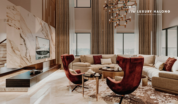 Không gian sống sang trọng tại MW Luxury Halong