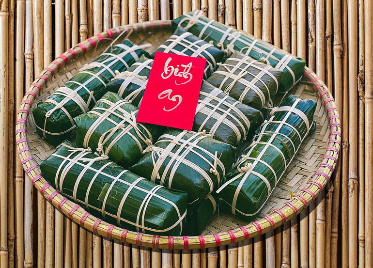 Bánh chưng ngày tết
