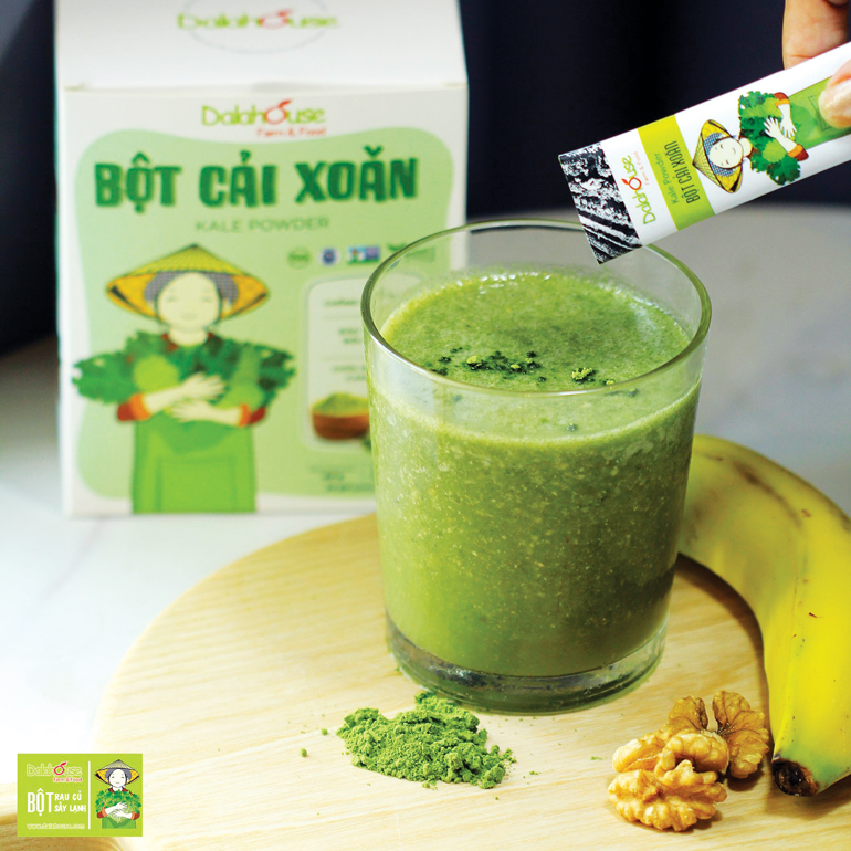 Sản phẩm bột rau, củ, quả sấy lạnh của Dalahouse Farm & Food làm từ nông sản đặc trưng của Đơn Dương dần tạo niềm tin và chinh phục được cả những khách hàng khó tính nhất