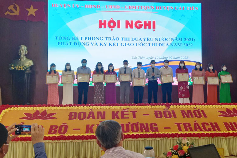 Cát Tiên: Phát động phong trào thi đua yêu nước năm 2022