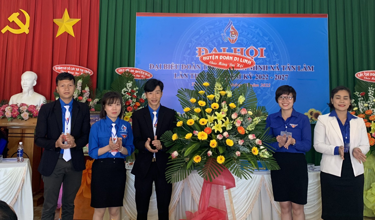Di Linh tổ chức Đại hội điểm Đoàn TNCS Hồ Chí Minh khối xã, thị trấn