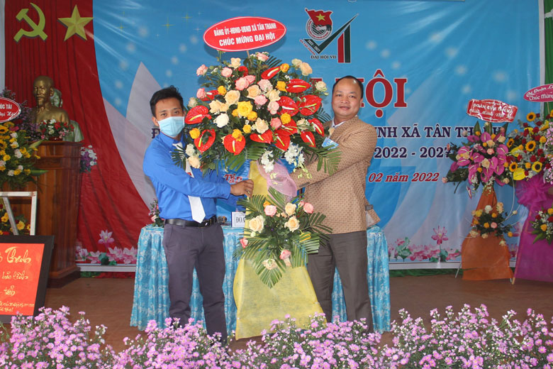 Đại hội điểm Đoàn TNCS Hồ Chí Minh xã Tân Thanh lần thứ VII, nhiệm kỳ 2022 - 2027 thành công tốt đẹp