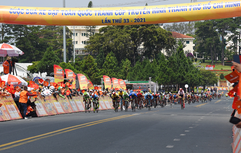 Đoàn đua xe đạp tranh Cúp truyền hình Thành phố Hồ Chí Minh năm 2022 sẽ đến Đà Lạt vào ngày 27/4