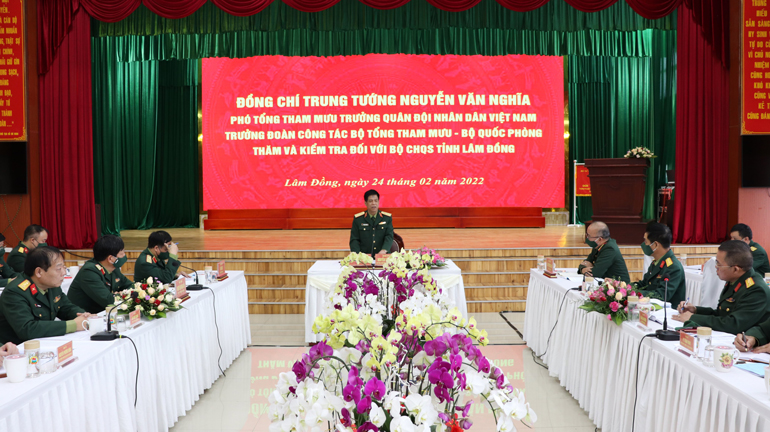 Toàn cảnh buổi làm việc