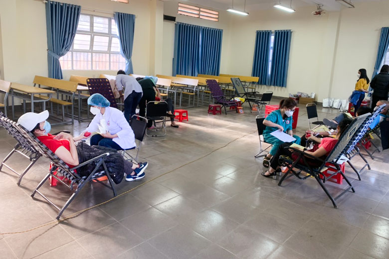 Đức Trọng: 258 đơn vị máu tình nguyện tại Lễ hội Xuân hồng