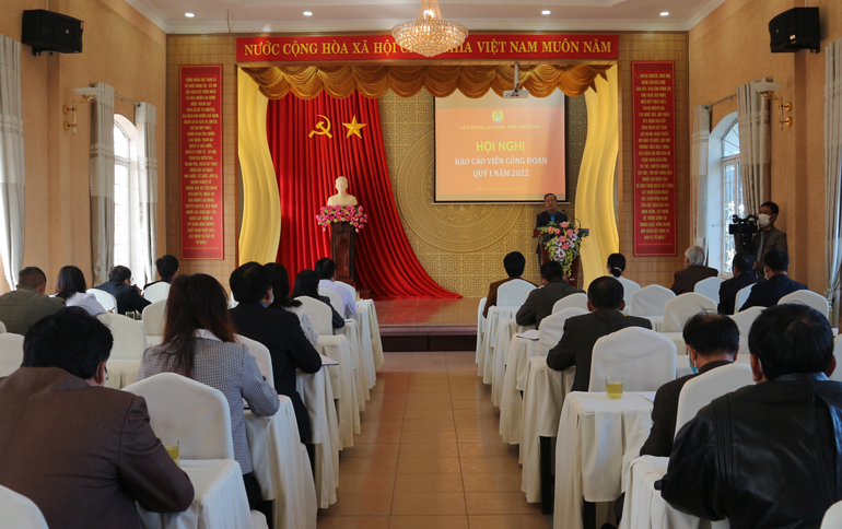 Hội nghị Tập huấn báo cáo viên công đoàn