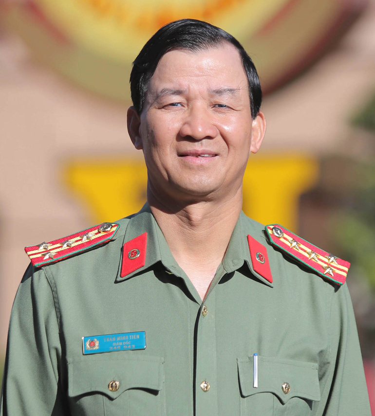 Đại tá Trần Minh Tiến - Giám đốc Công an tỉnh Lâm Đồng