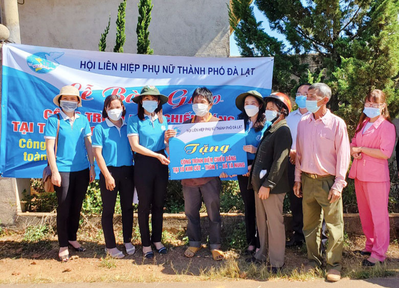 Nhiều công trình, phần việc ý nghĩa của các cấp hội phụ nữ