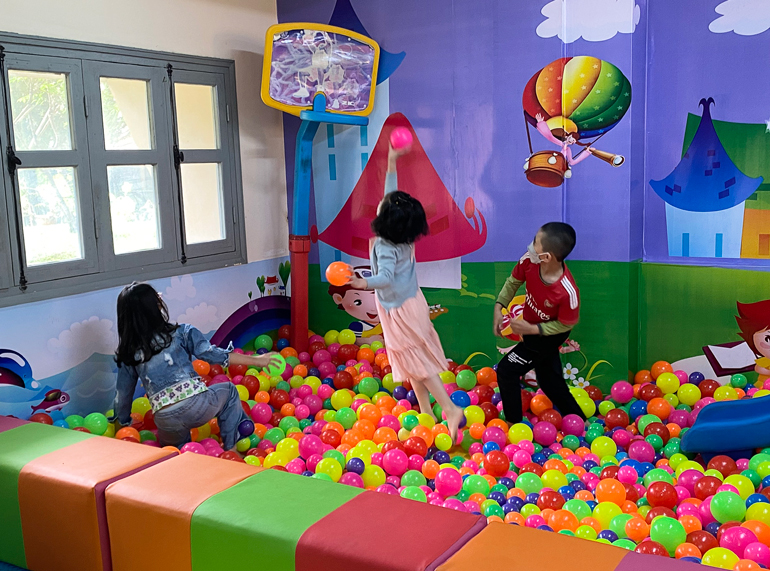 Đưa vào hoạt động khu vui chơi thiếu nhi miễn phí trong nhà