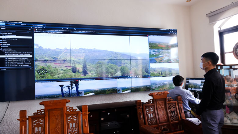 Lâm Hà: Tăng hiệu quả quản lý từ hệ thống camera giám sát tầm cao