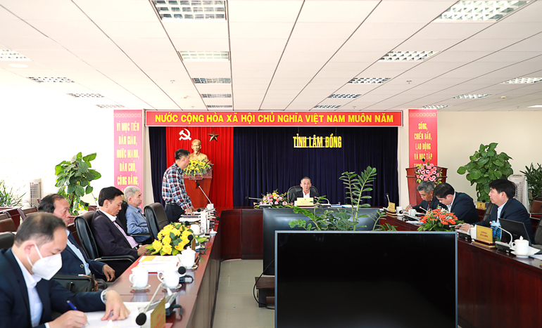 Lãnh đạo Sở Nội Vụ ý kiến về một số vẫn đề liên quan đến công tác cải cách hành chính của Sở kế hoạch và Đầu tư