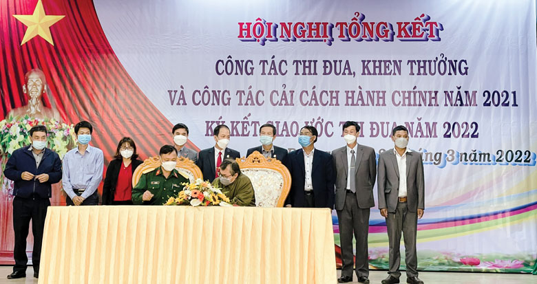 Lạc Dương: Tổng kết công tác thi đua, khen thưởng và công tác cải cách hành chính năm 2021
