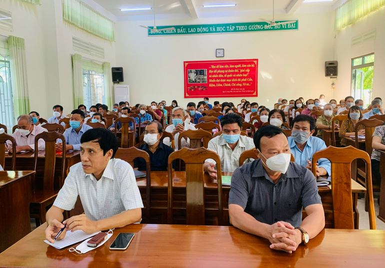 Đạ Tẻh: 77 học viên tham gia bồi dưỡng nghiệp vụ công tác bí thư chi bộ