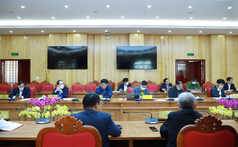 Quang cảnh buổi họp